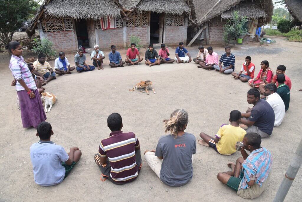 thumbnail of sristi ring of people