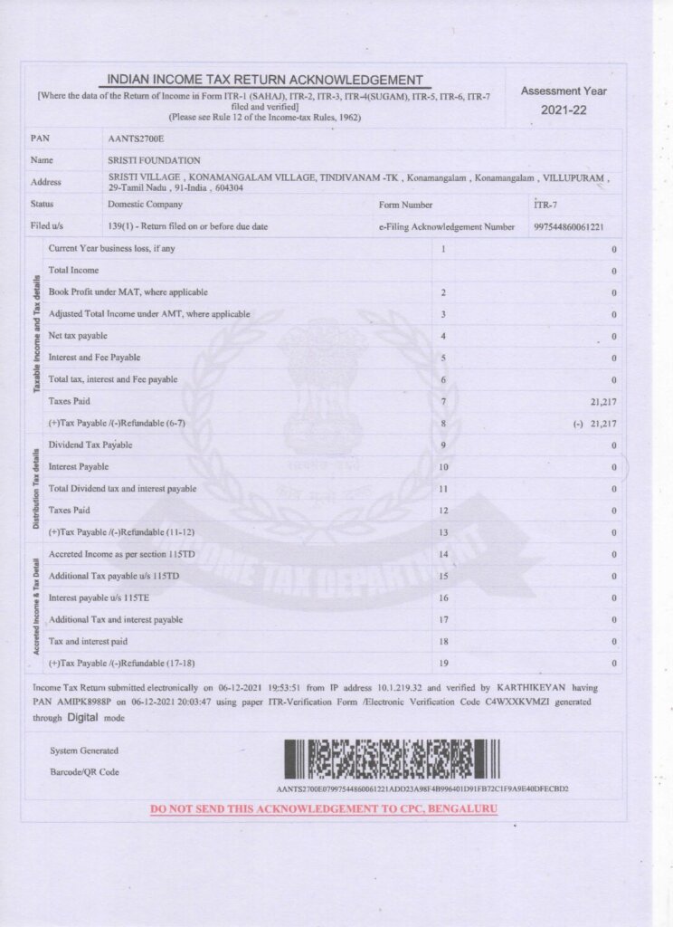 thumbnail of Audit Report 2021-2022