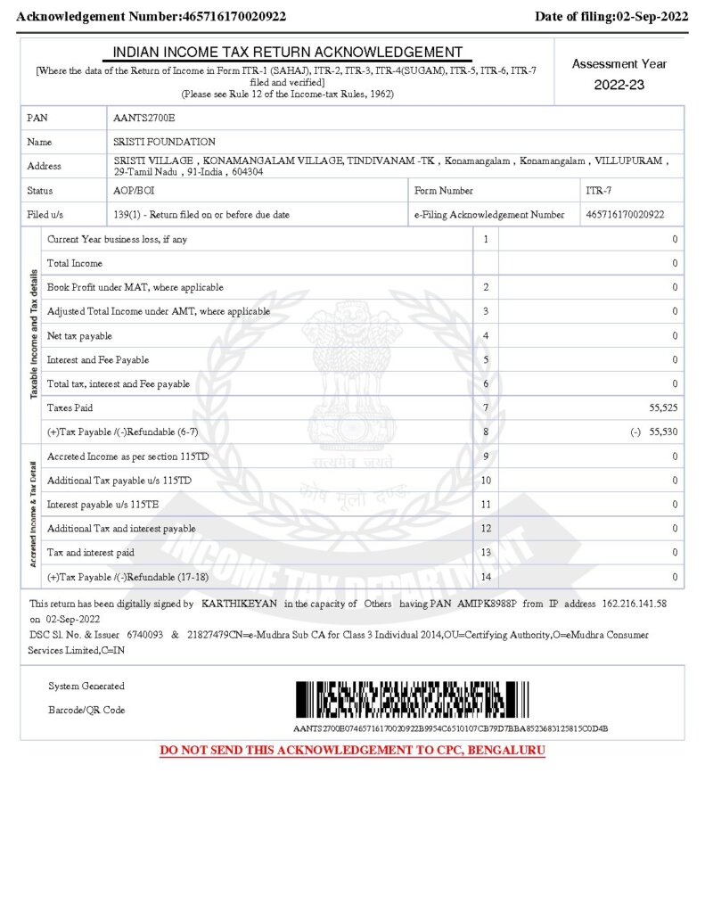 thumbnail of Audit Report 2022-23